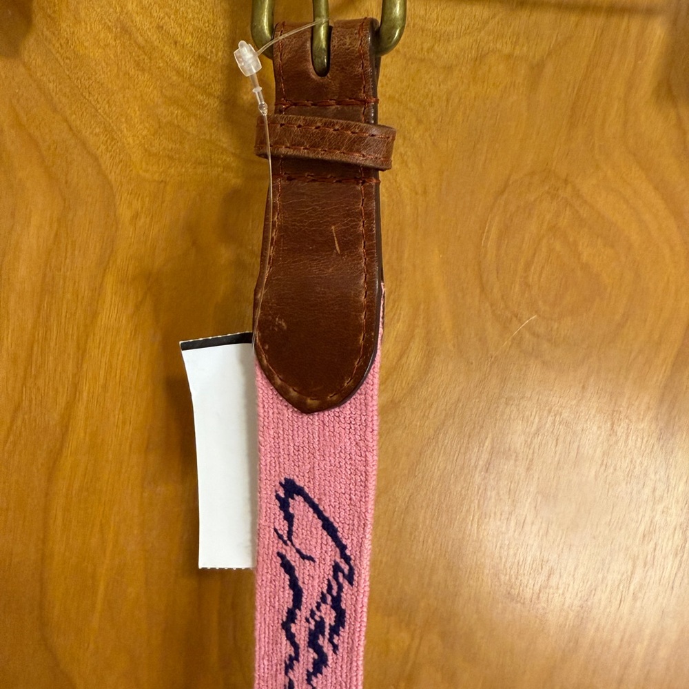 Pink and Brown Women's Belt